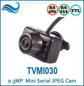 0.3MP Mini JPEG Serial Camera (TV